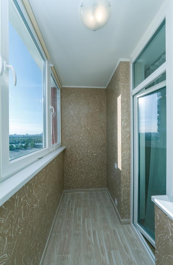 Flatrent Drahomanova 2A Lägenhet Kiev Exteriör bild